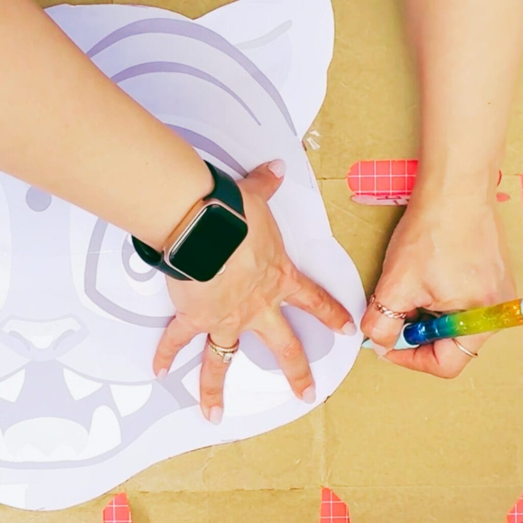 Derpy KPOP Demon Hunters Piñata In Progress