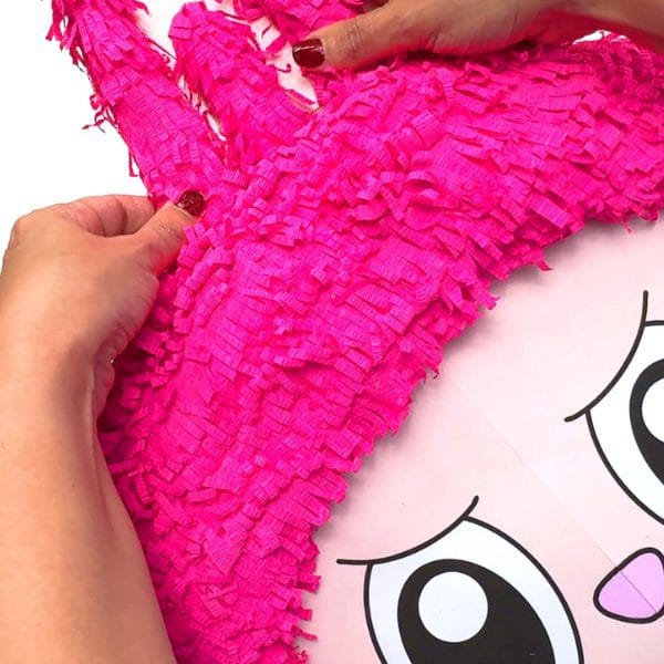 Labubu Piñata in Progress