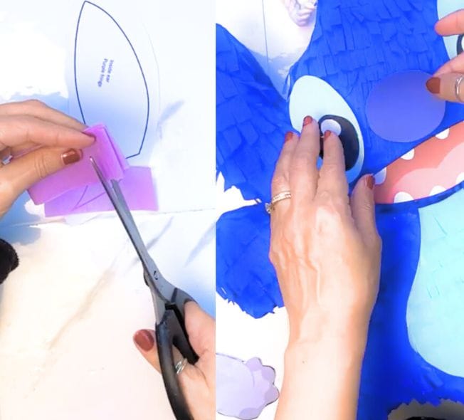 Stitch Piñata: Where To Get One + The Easiest DIY Option You Haven’t Tried Yet stitch steps (2)