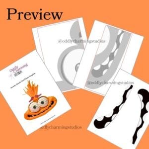 Anxiety Pinata Inside Out Movie printable template