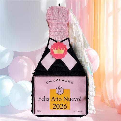 champagne bottle pinata (4)