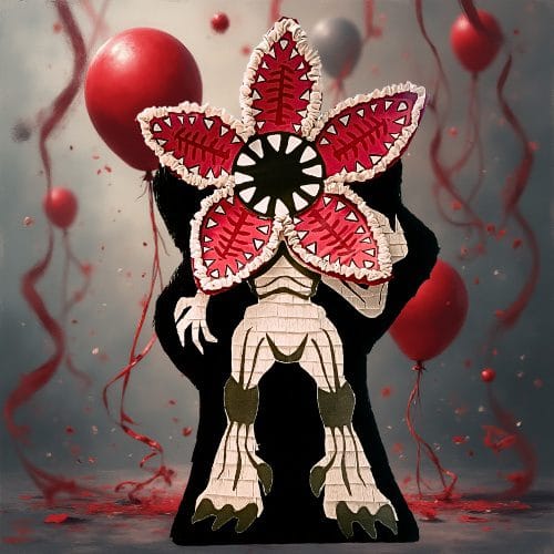 demogorgon pinata diy (11)